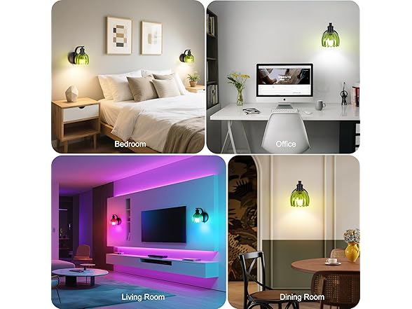 VerRon B0F1FLF17S Wall Sconce Set of Two