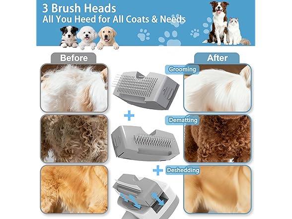 Pawimood Pet Steam brush