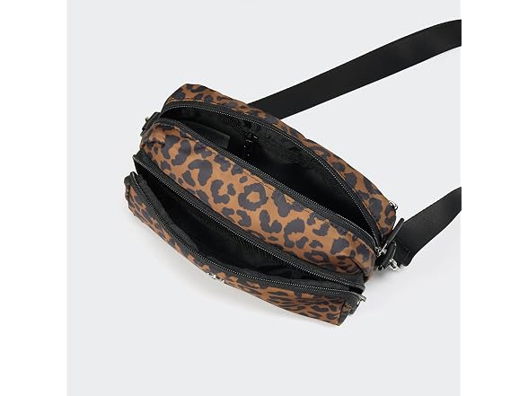 Pander Midnight Leopard Crossbody Sling Bag