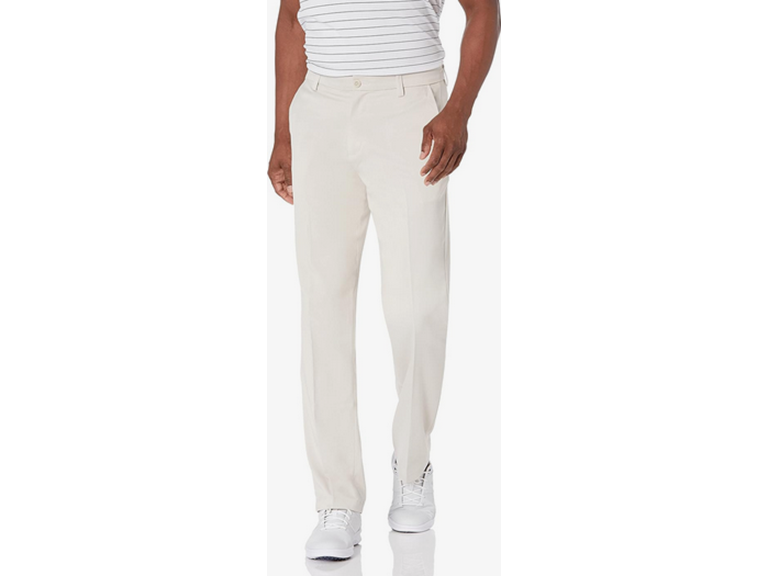 Amazon Essentials Men's Classic-Fit Stretch Golf Pant (Available in Big & Tall), Stone, 36W x 31L