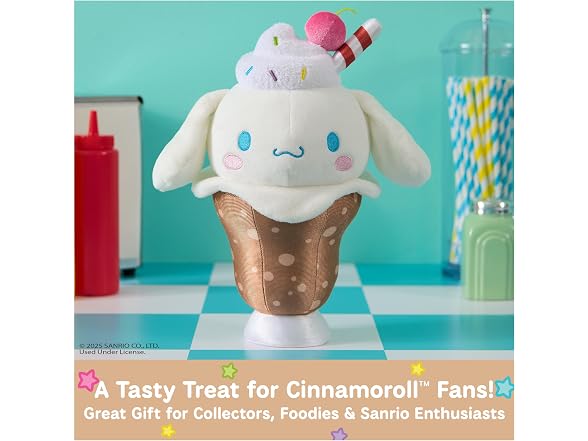 GUND Sanrio Cinnamoroll Root Beer Float Plush