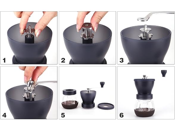 Ceramic Burr Manual Coffee Grinder