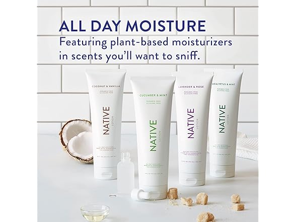 Native Body Lotion Cucumber Mint
