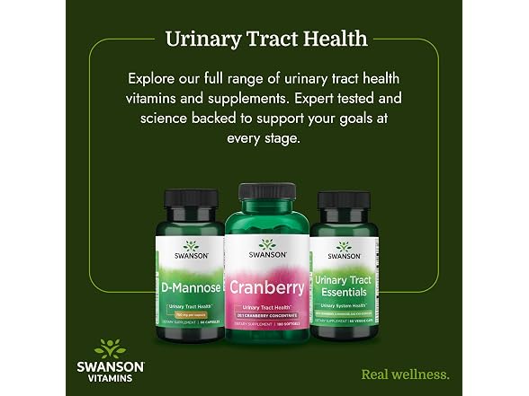 Swanson Cranberry 20:1 180 Softgels