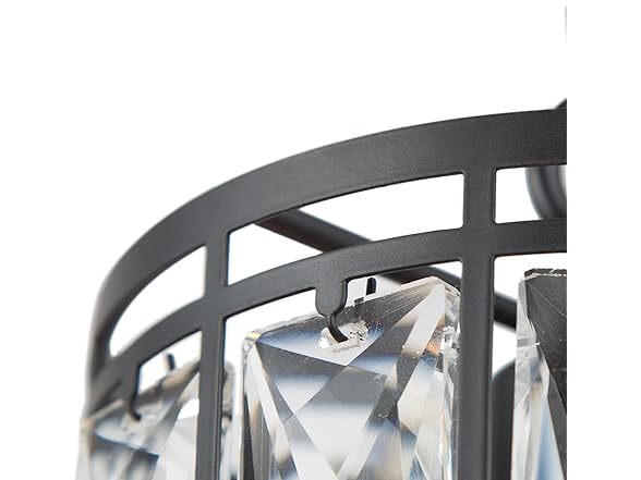 Savonnerie Crystal Pendant, 5.5" Dia