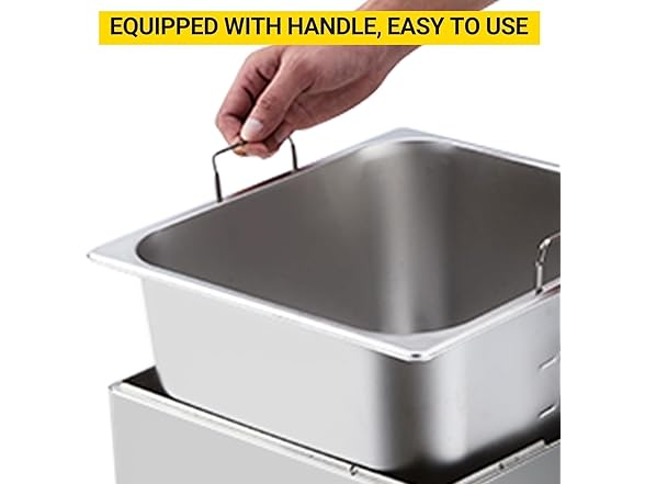 Garvee Commercial Deep Fryer 11 L 1700W 