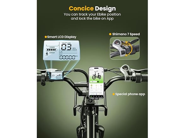 isinwheel U7S Electric Bike 1500W 20Ah Battery