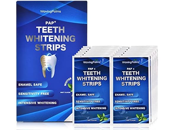 Sensitive Teeth Whitening Strips Kit