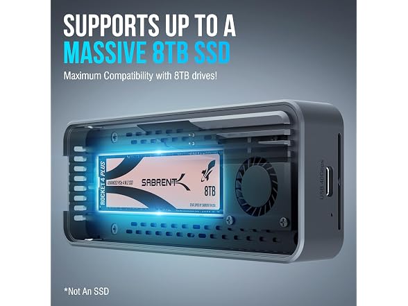 USB4 NVMe SSD Enclosure
