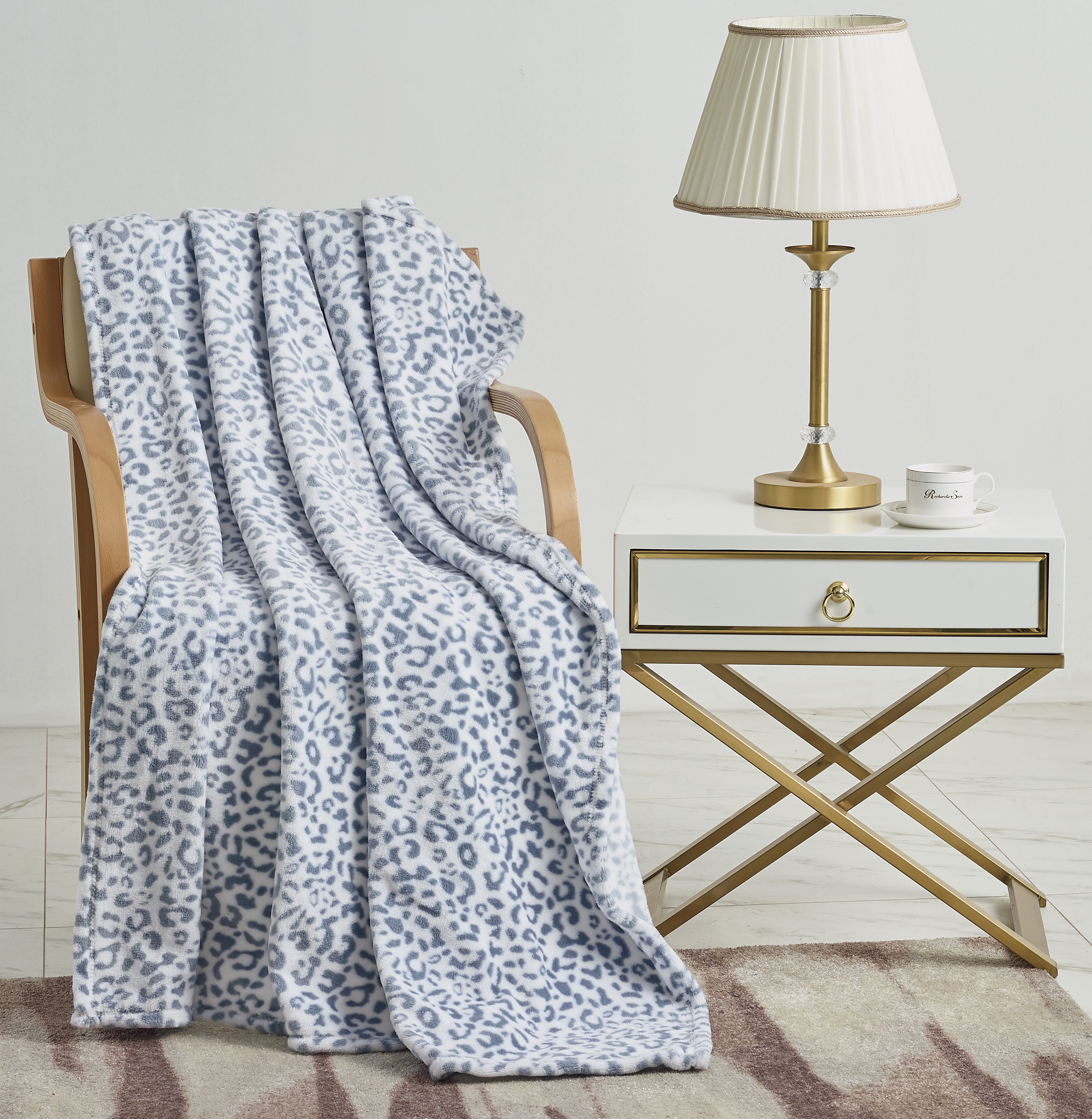Noble House 2Pk Micro Fleece Throws - Gallery 38