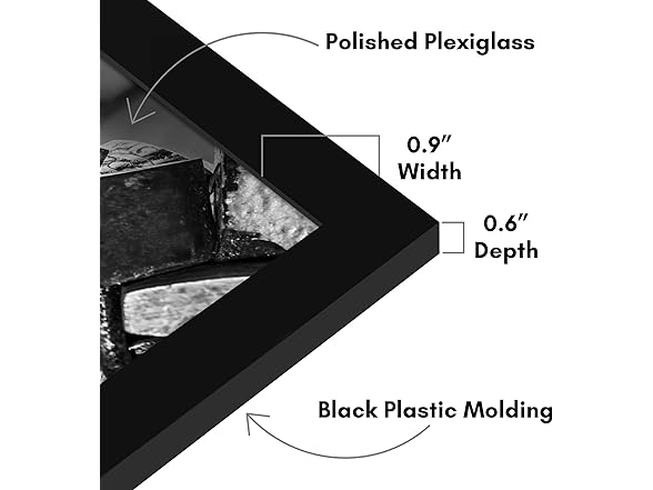 Americanflat 8x12 Picture Frame Set of 5