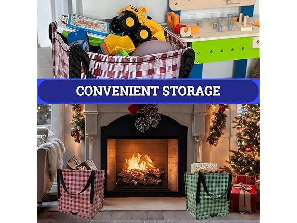 DURASACK Heavy Duty Storage Tote Bag 22Gal, 2 PK