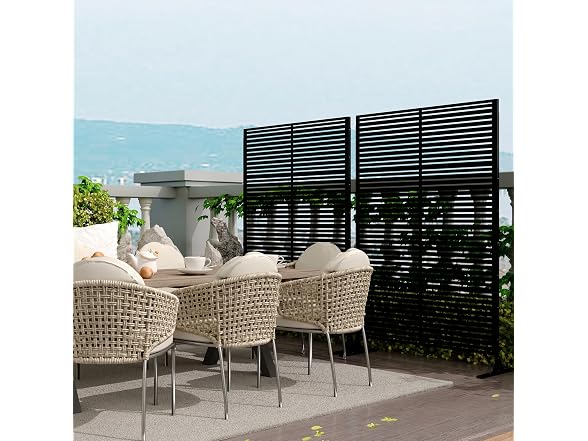 Outlane Metal Privacy Screen 72" X 47"