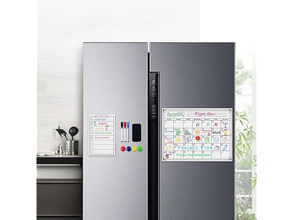 Magnetic Refrigerator Memo Calendar