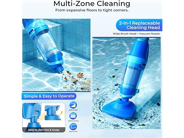 Swolace Cordless Pool Vacuum
