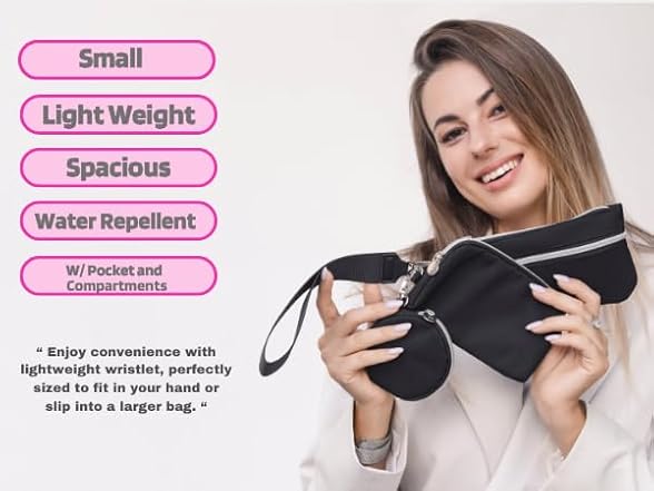 Generic Reeta Three Pouch Wristlet