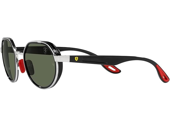 Ray-Ban RB3703m Scuderia Ferrari Collection Round Sunglasses