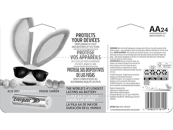 24ct Energizer MAX Double AA Battery