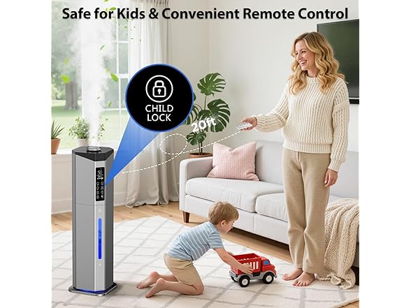 GloryAir 2.38Gal/9L humidifier