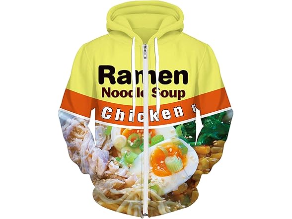 Keasmto 3D Ramen Chicken Noodle Soup