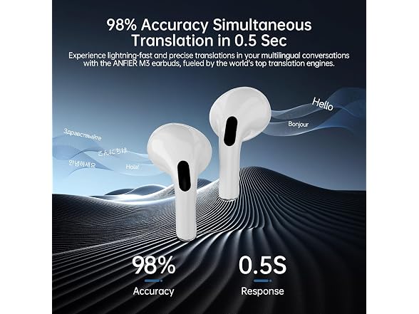 Rodxegu AI Language Translator Earbuds