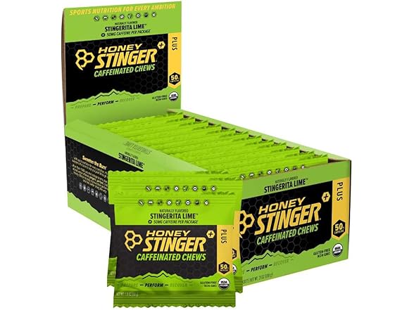 12PK Honey Stinger Caffeinated Energy Chews