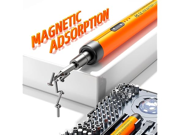 ANVANNA W0577 Electric Screwdriver ORANGE