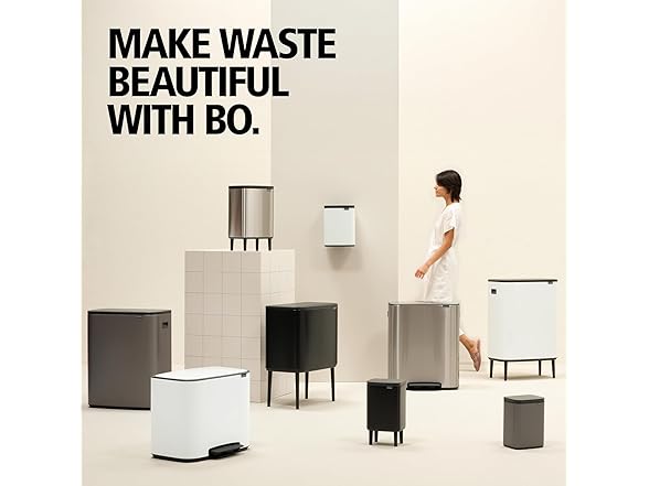 Brabantia Bo XS Step-On Trash Can | 1.1 Gal / 4L