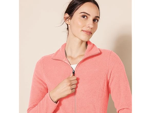 Amazon Essentials Women Classic-Fit Full-Zip Fleece - Gallery 6