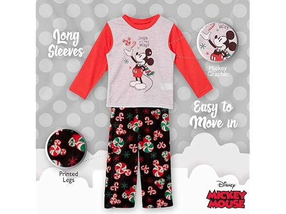Disney Holiday PJ Mickey (4)