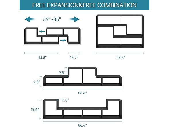 AKSG Stand for 55/65 inch TV Entertainment Center