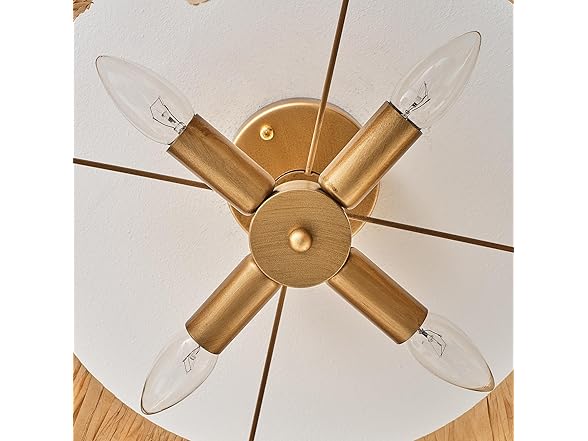 Parrot Uncle 15.7 Inch Semi Flush Mount Ceiling Light