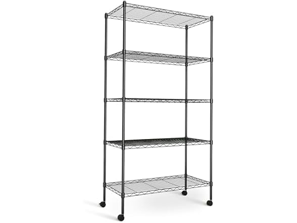 Simple Deluxe 5-Tier Storage Shelves