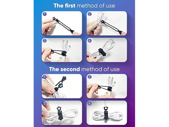 KLKE Quick Bind–Silicone Cable Ties