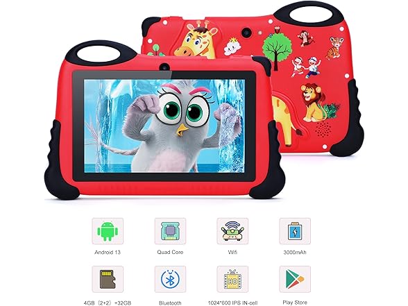 C idea 7" Kids Android Tablet