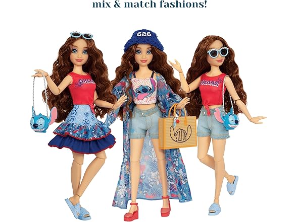 Disney ily 4EVER Dolls Disney 100 Stitch 11.5"