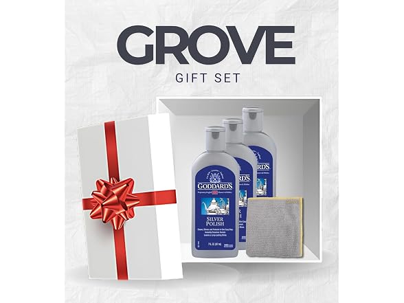 GROVE 3x Silver Polish Goddards 7 fl. oz. Liquid