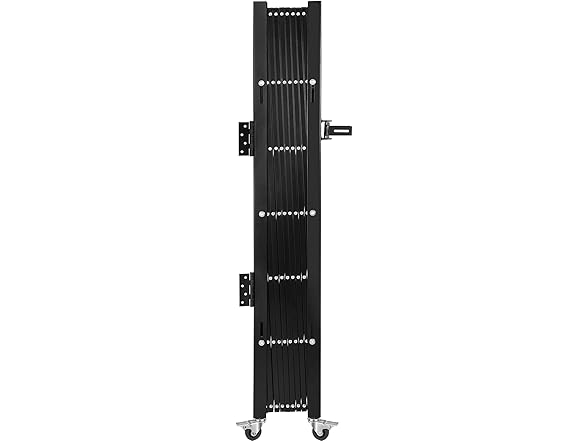VEVOR Single Folding Security Gate, 7 ft H x 7 ft W