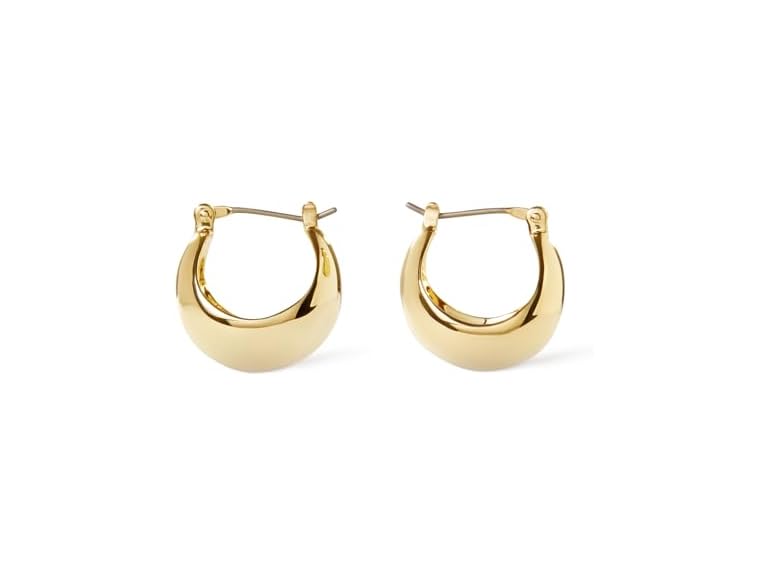Ana Luisa Jewelry Hoop Earrings for Women - Trendy 14K Gold Plated and Silver Rhodium Plated Hoops - Chunky, Thin, Dome, Drop and Safety Pin Assorted Styles - Hypoallergenic, Tarnish-Free