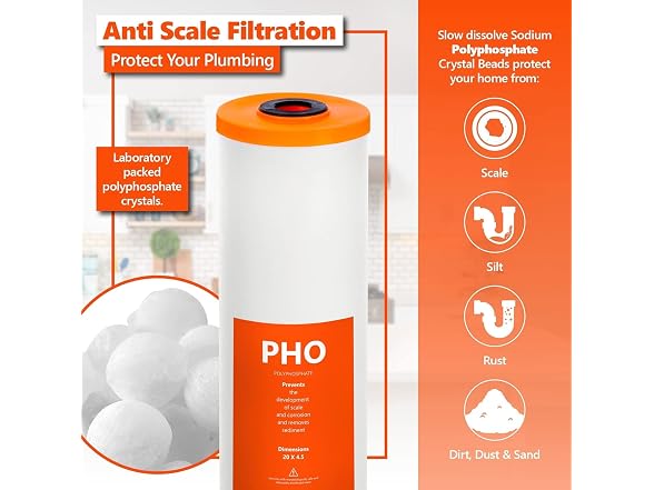 Express Water 3-Stage Anti-Scale Filter