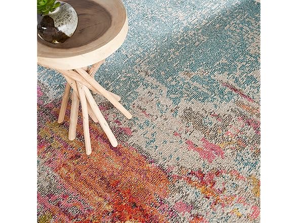 Nourison Celestial Modern Abstract Seali