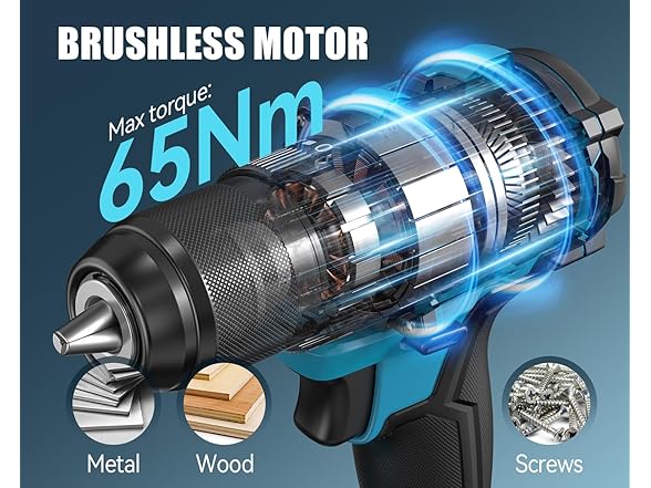 TILSWALL BD60 Cordless Drill Kit