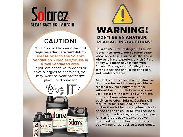 SOLAREZ UV Cure Clear Casting Resin (Pint) - Gallery 2
