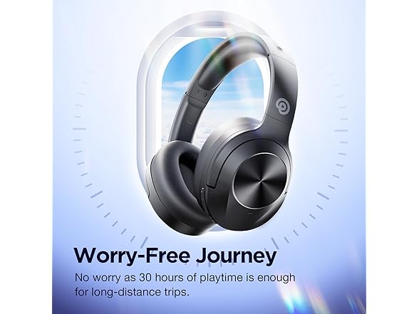 vibeadio Pro‑level Hybrid Active Noise Cancelling Headphones