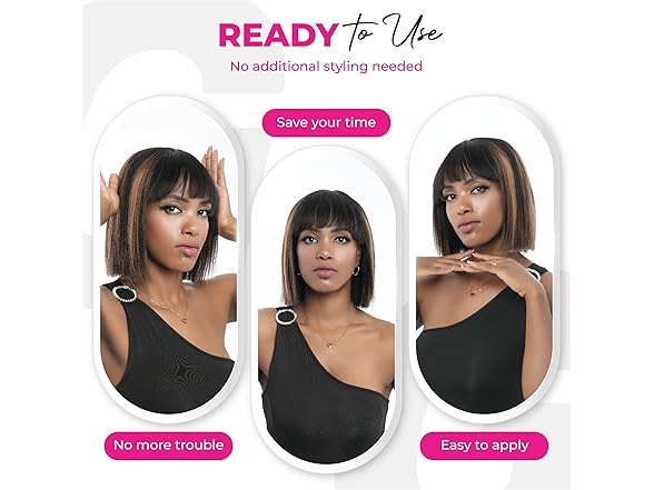 BIG G HAIR 10 inch Yaki Straight Bob