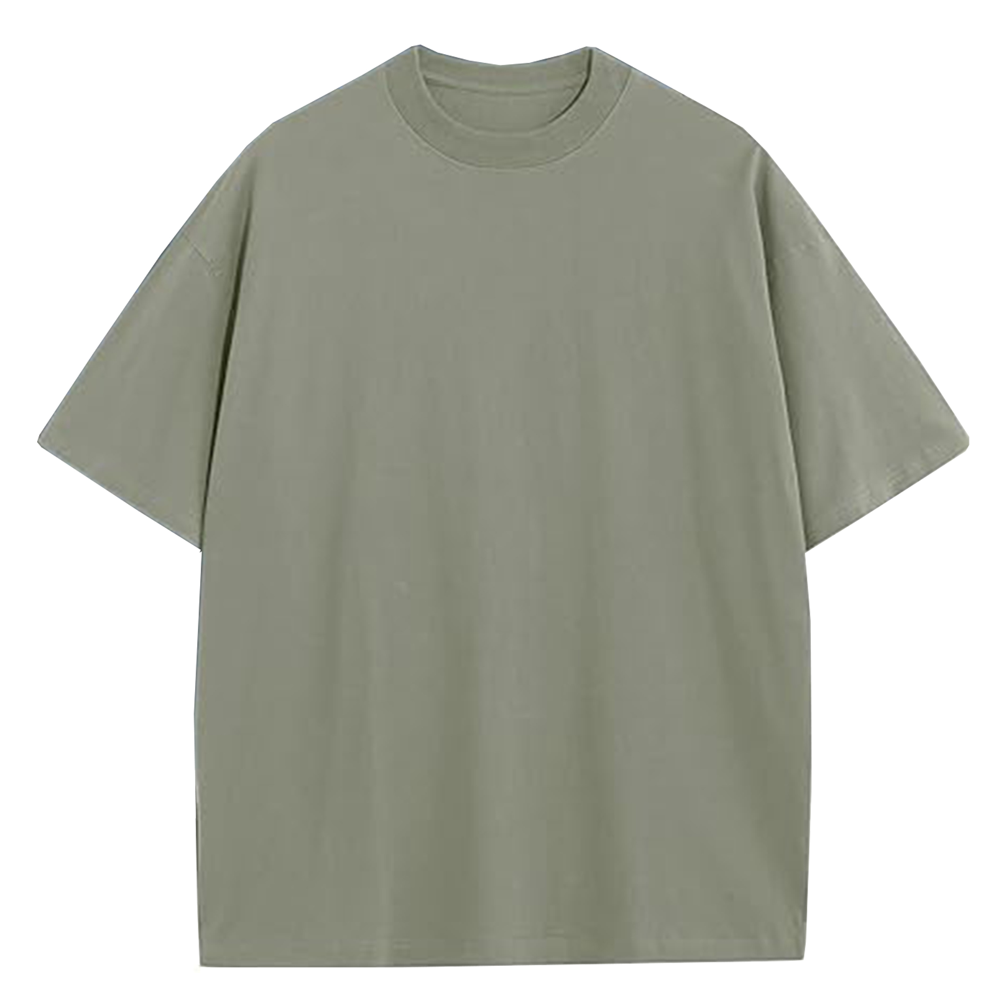 Mens Oversized Drop Shoulder Cotton Tee (1, 3, or 5Pk) - Gallery 31