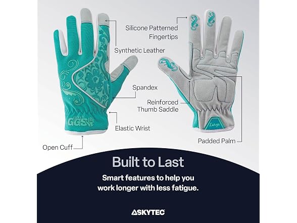 Skytec GGS 3-Pack of Gardening Gloves
