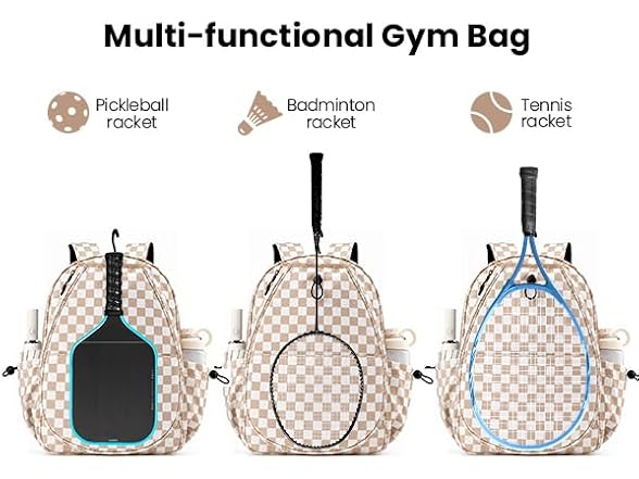 Mosthink Pickleball Racket Backpack