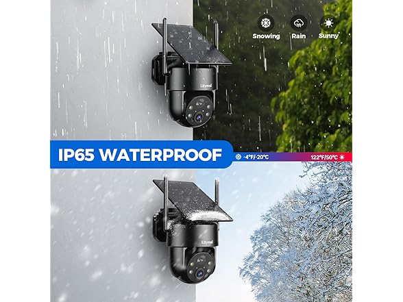 LITYMOL 2K 2.4g WiFi Security Cameras