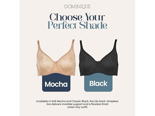 Dominique Women (32F) Lila Lace Everyday Bra